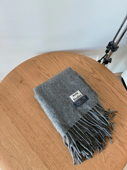 Acne wool scarf