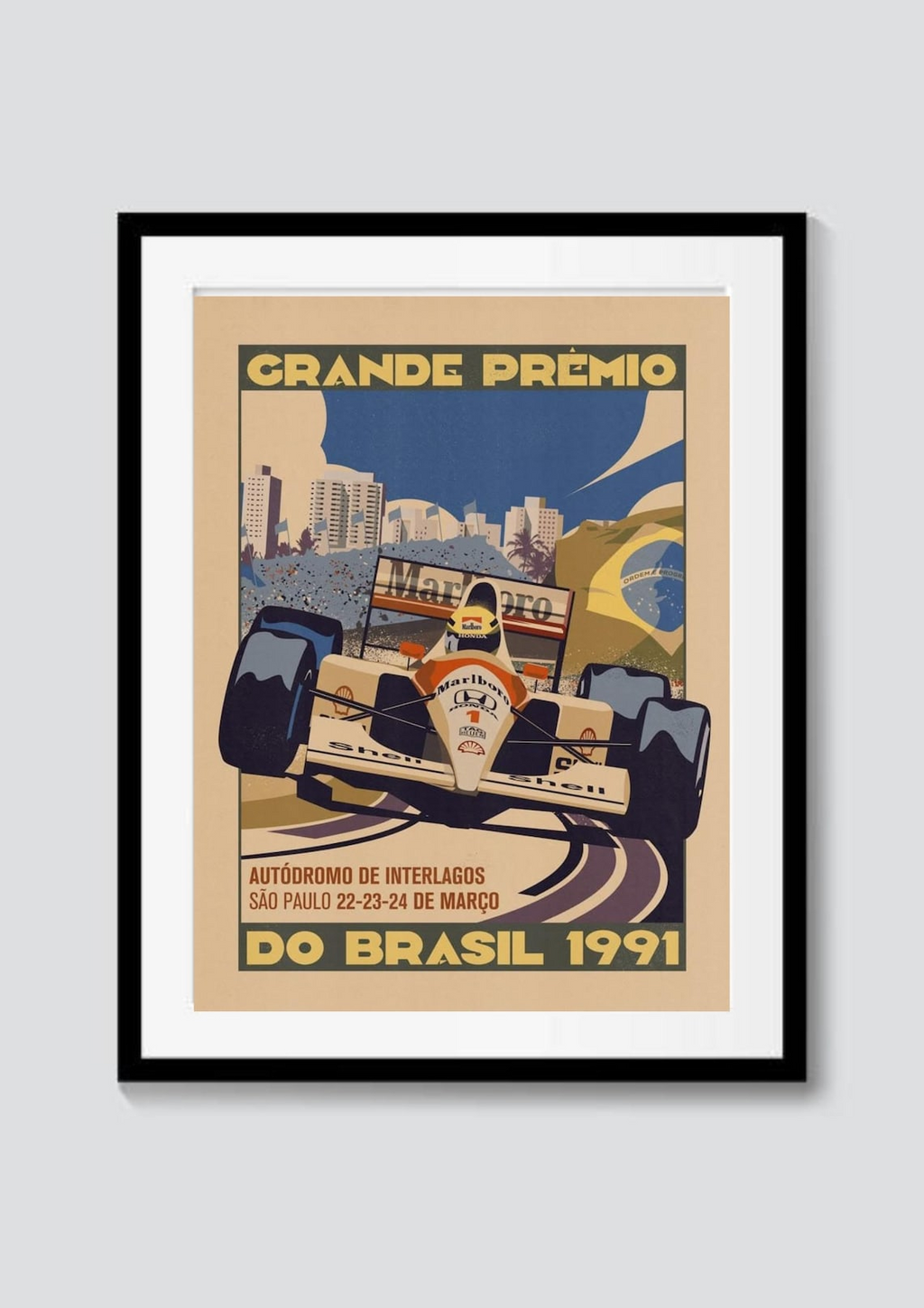 Formula 1 Wall Art Poster