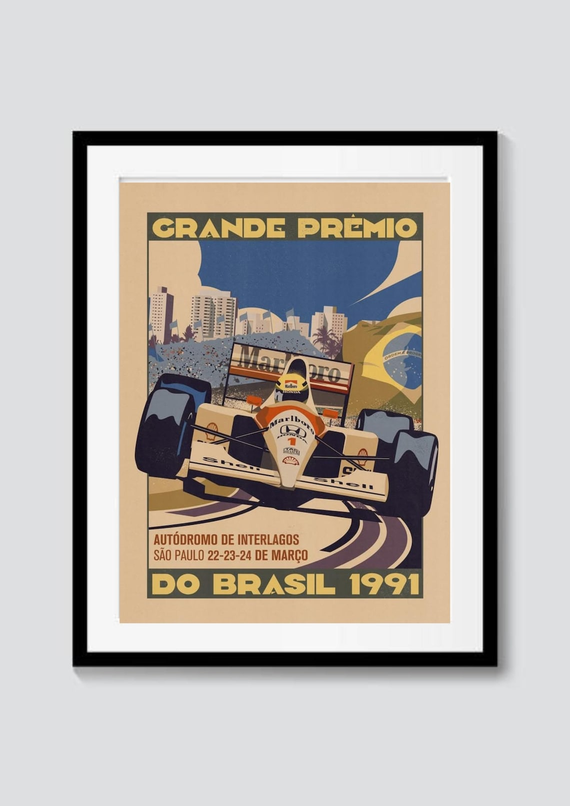 Formula 1 Wall Art Poster