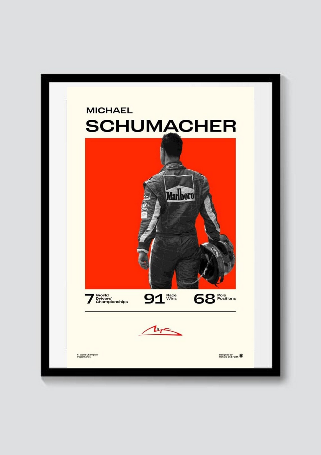 Formula 1 Wall Art Poster